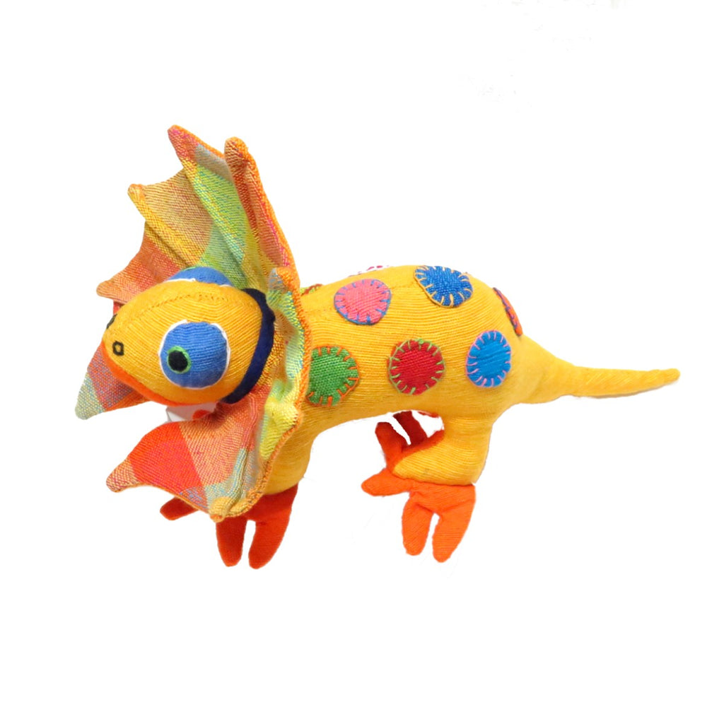 Soft Toy | Crazy Frill Neck Lizard | Assorted Colours