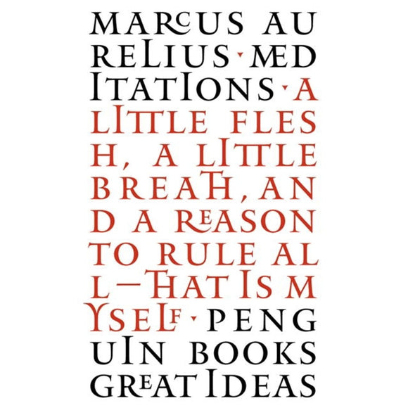 Book cover featuring a white background with red and black text running down the center