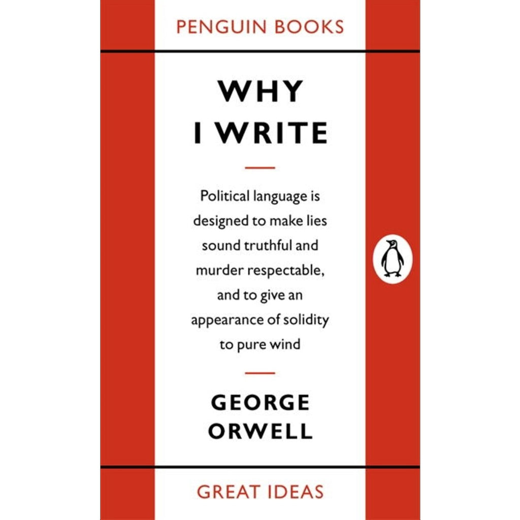 Book cover featuring a white and red cover with text running down the centre