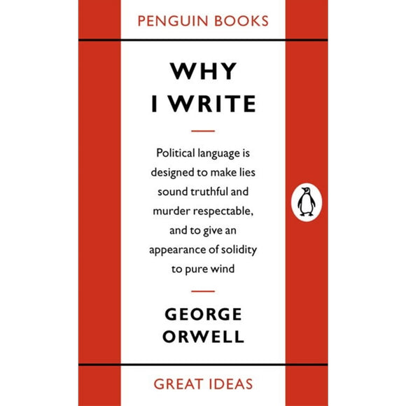 Book cover featuring a white and red cover with text running down the centre