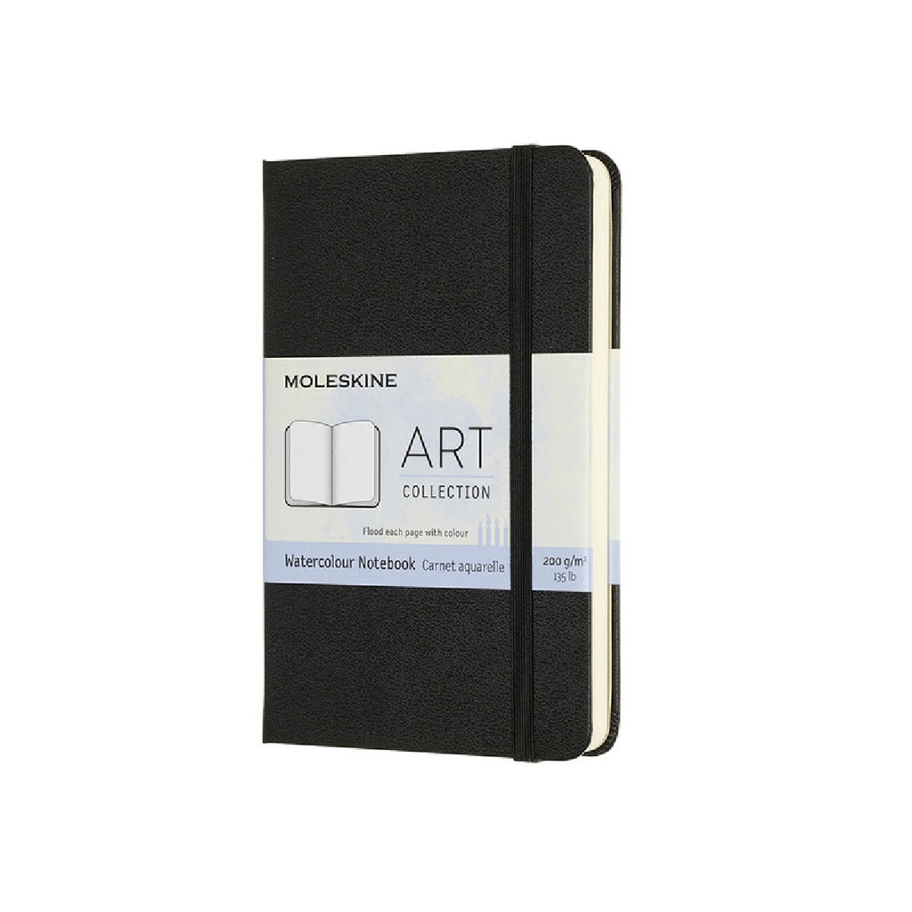 Watercolour notebook | Moleskine | pocket | black