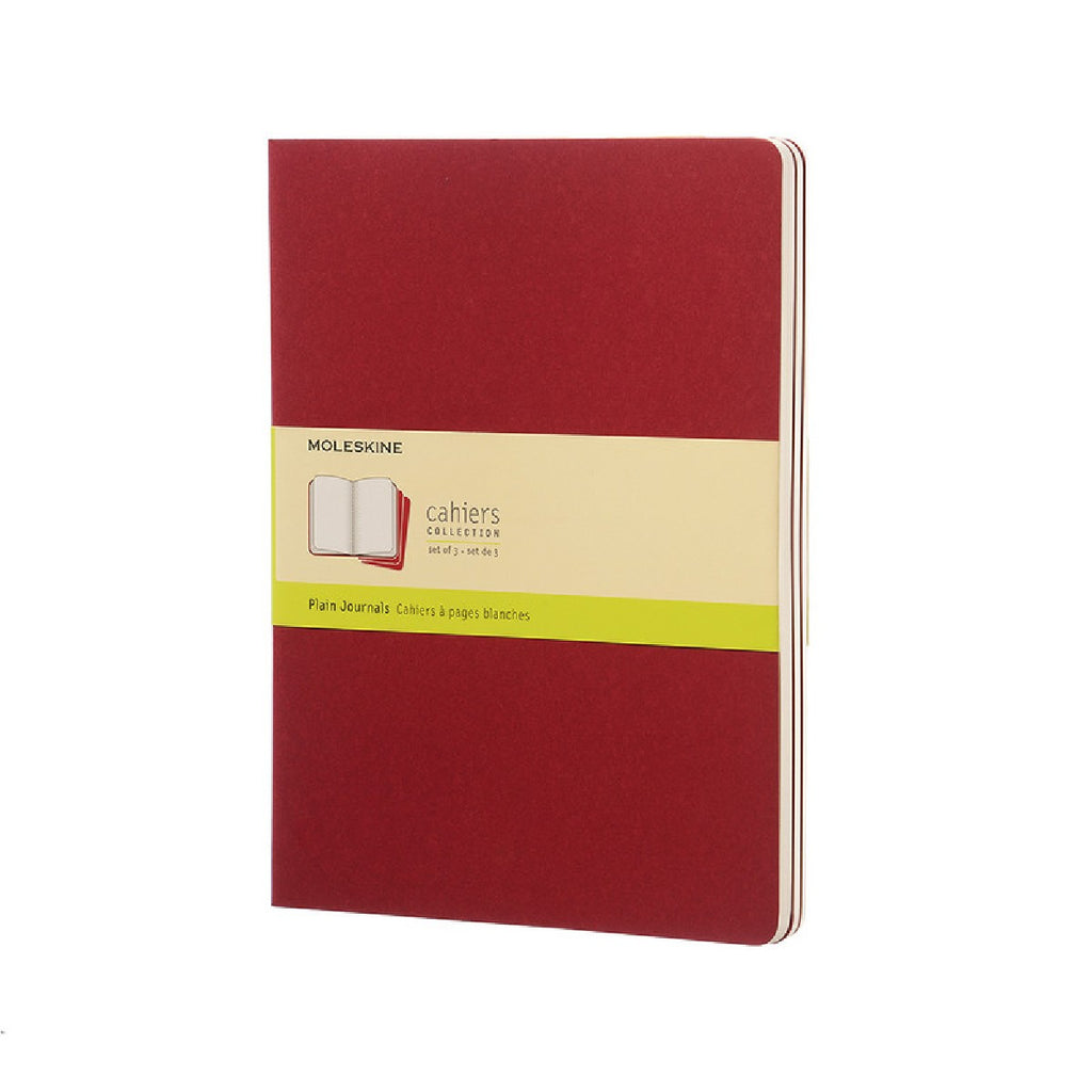 Softcover notebook set | Moleskine Cahier | plain | extra large