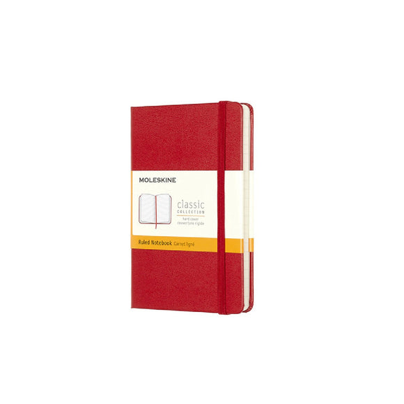 Hardcover notebook | Moleskine | ruled | pocket