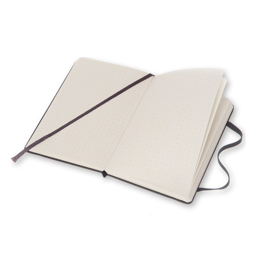 Hardcover notebook | Moleskine | dot grid | pocket | black