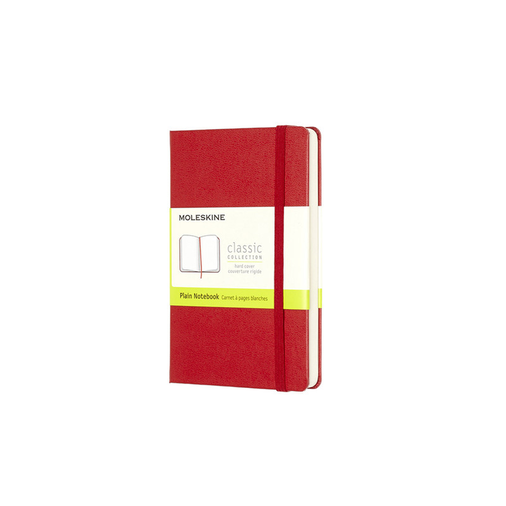 Hardcover notebook | Moleskine | plain | pocket