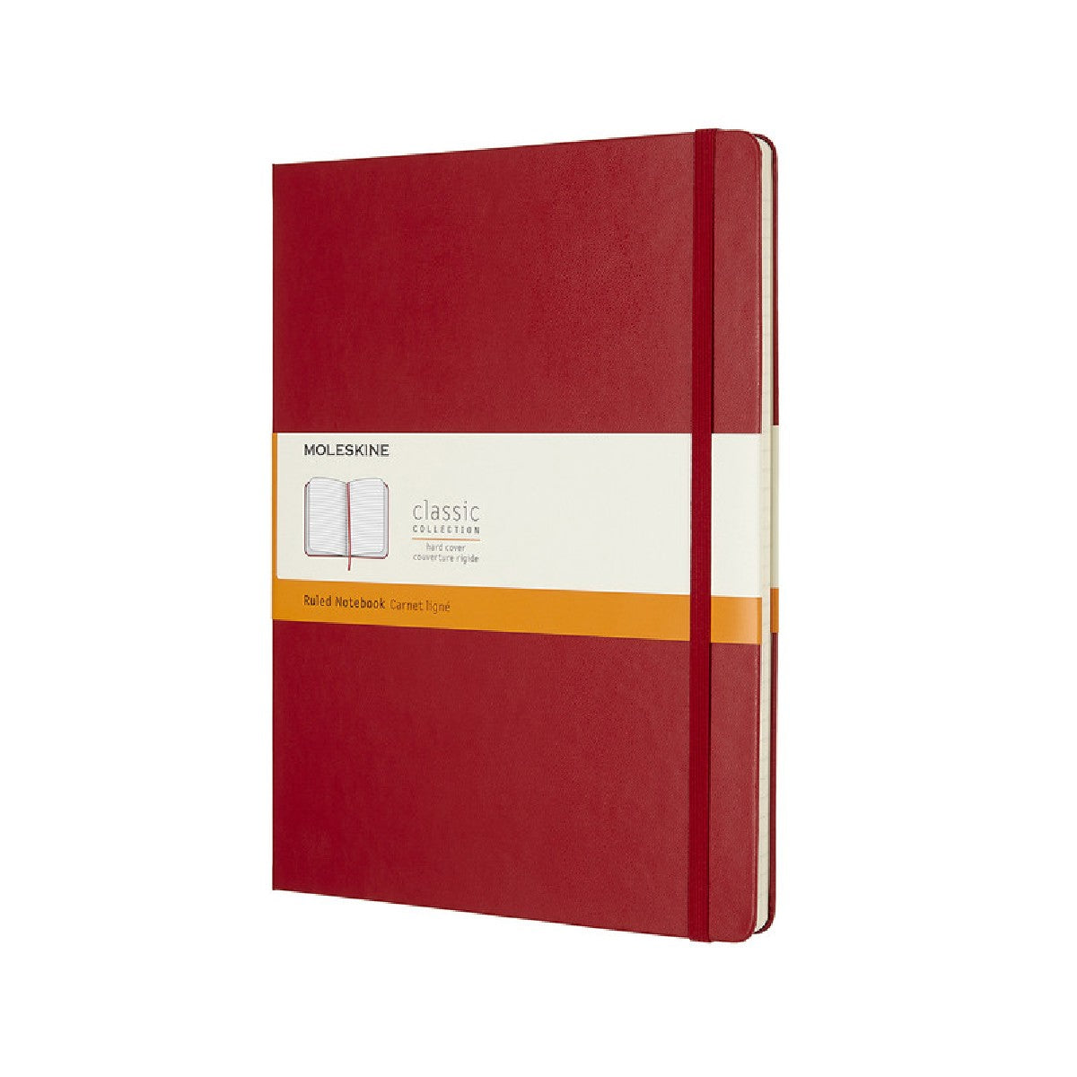 Hardcover notebook | Moleskine | ruled | extra large