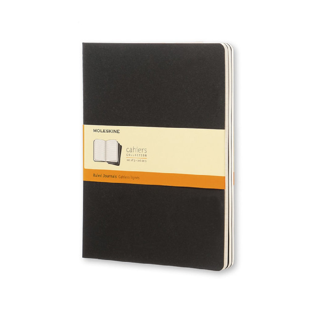 Softcover notebook set | Moleskine Cahier | ruled | extra large