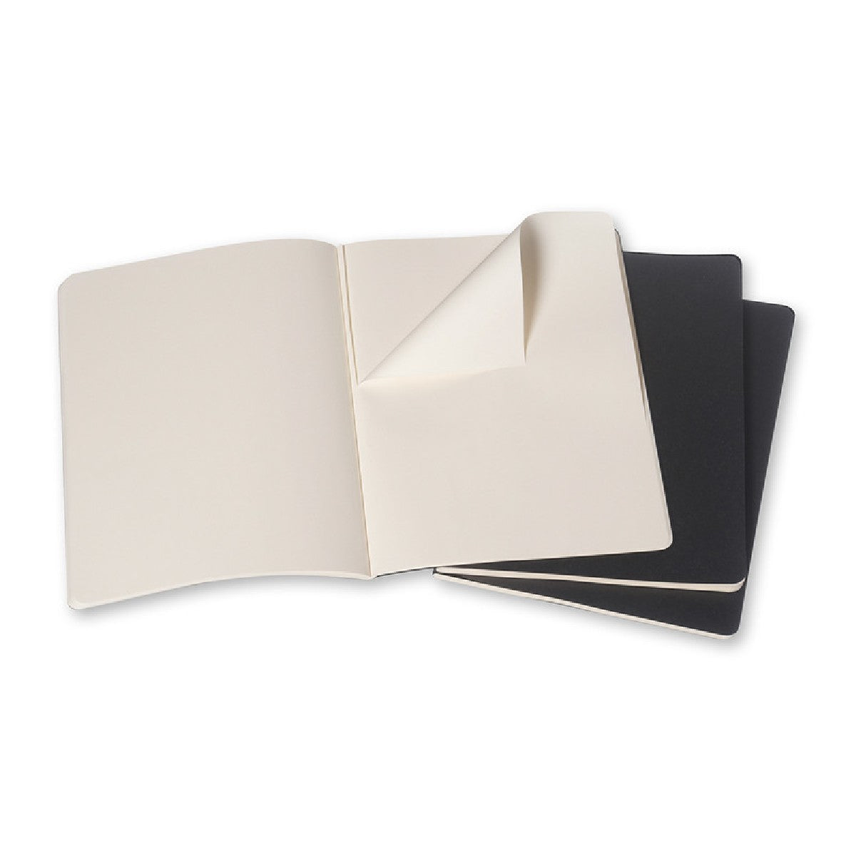 Softcover notebook set, Moleskine Cahier, plain
