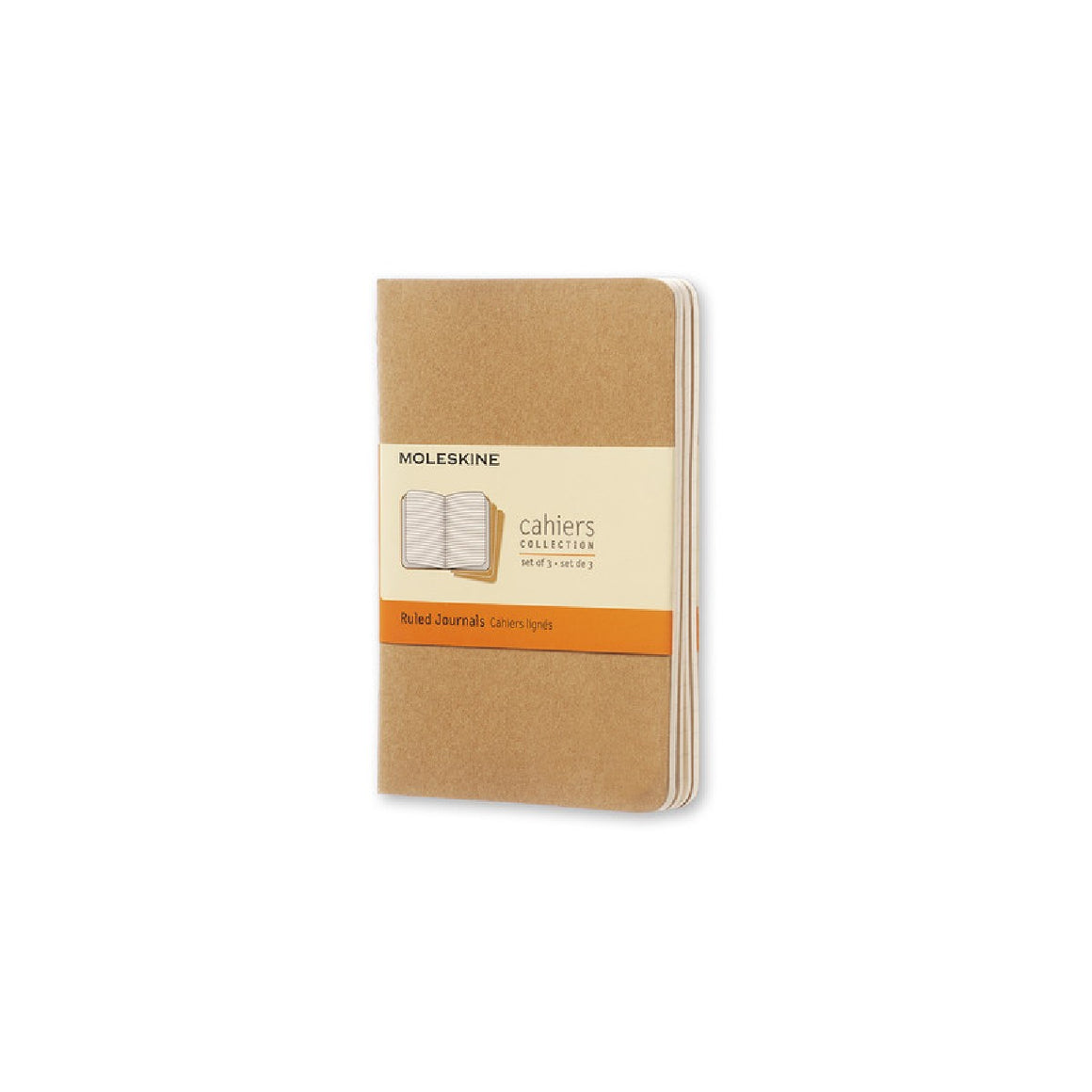 Softcover notebook set | Moleskine Cahier | ruled | pocket