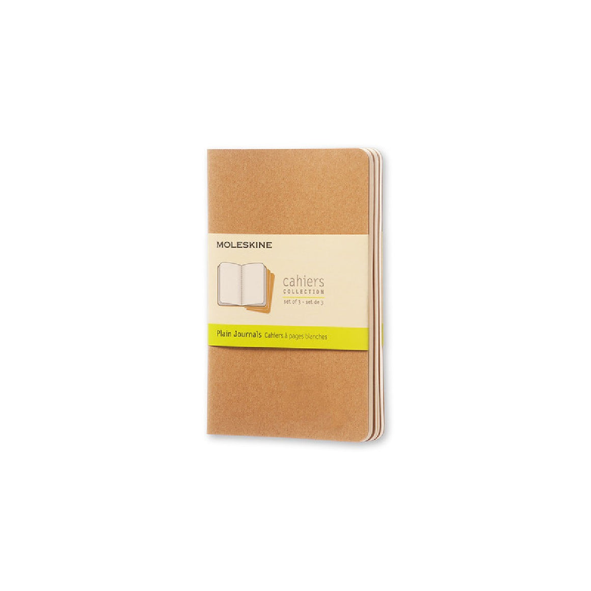 Softcover notebook set | Moleskine Cahier | plain | pocket