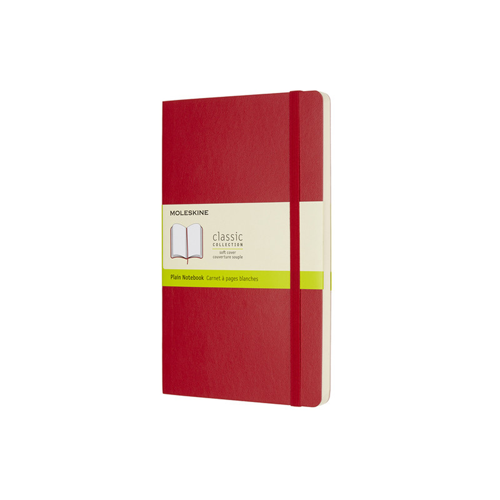 Softcover notebook | Moleskine | plain | large