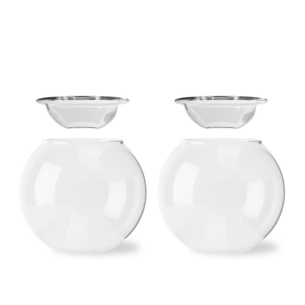 Planter set | Bulb planters | clear | set of 2