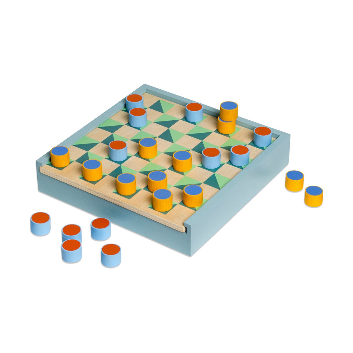 2-in-1 board game | Chess & Checkers | MoMA