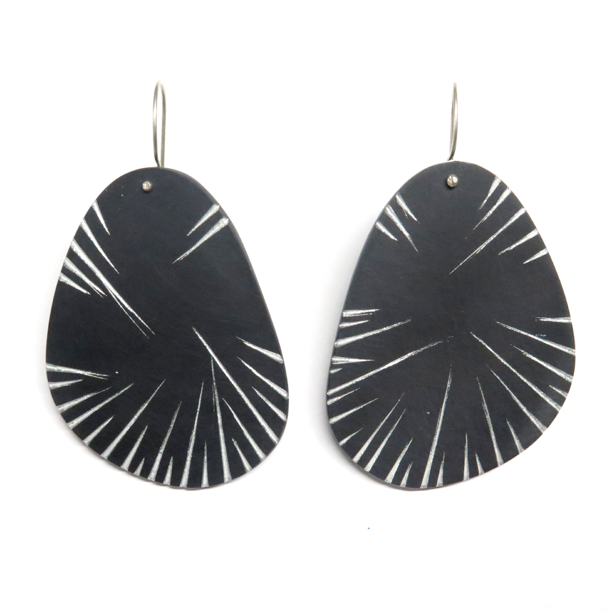 Recycled online silver earrings