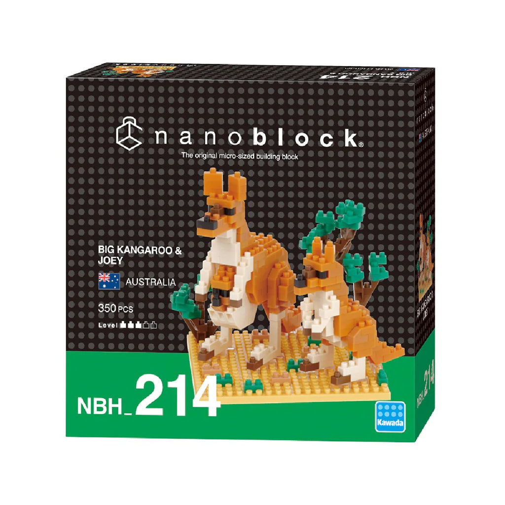 Nanoblock | Big kangaroo and joey