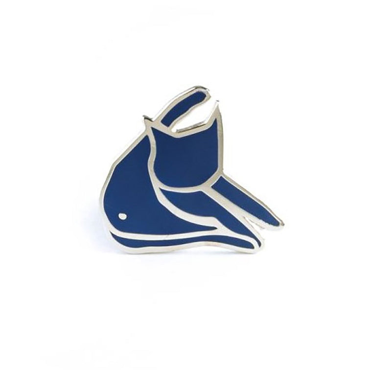 Enamel pin | Catisse blue