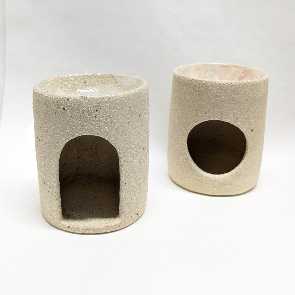 Oil Burner | Stoneware Terrazzo by Tantri Mustika | Assorted Designs