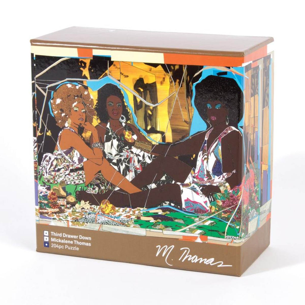 Jigsaw Puzzle featuring 204 pieces featuring the artwork of Mickalene Thomas