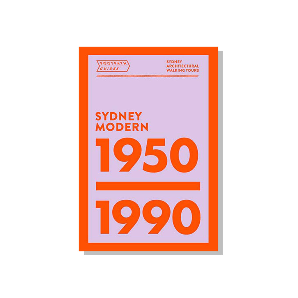 Footpath Guides Sydney Modern 1950-90