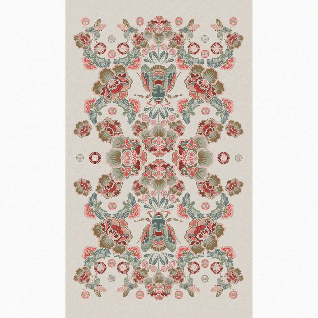 Linen tablecloth | honeybee | cream | 150 x 250 cm