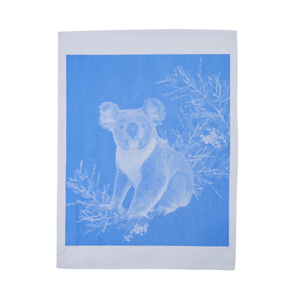 Tea Towel | cotton | Koala | Light Blue