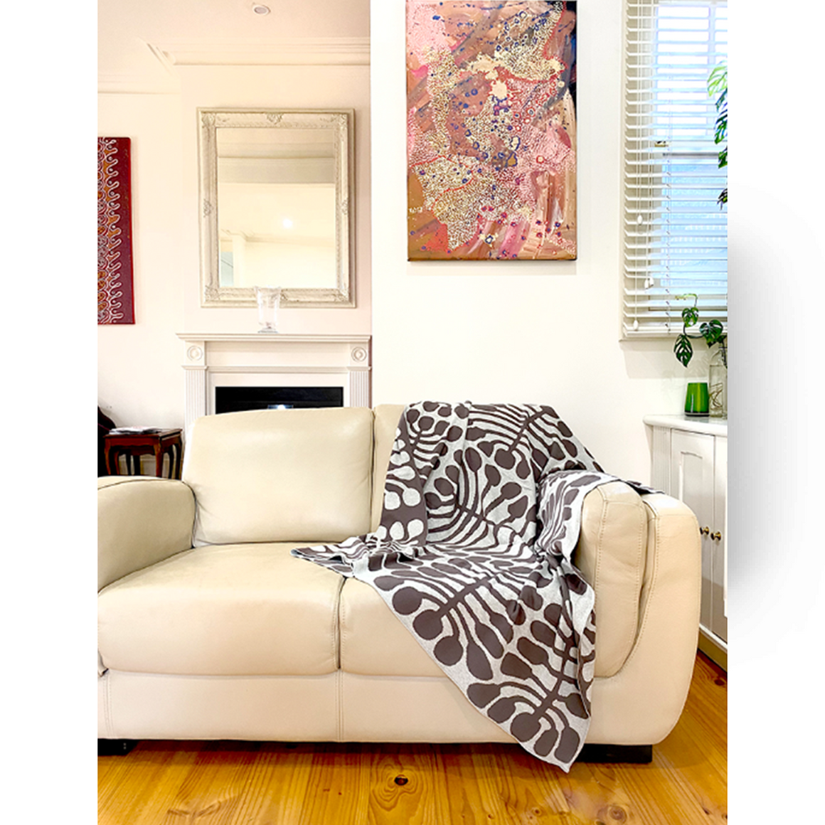 Blanket | Cotton | Mitjili Napurrula | 125 x 150cm
