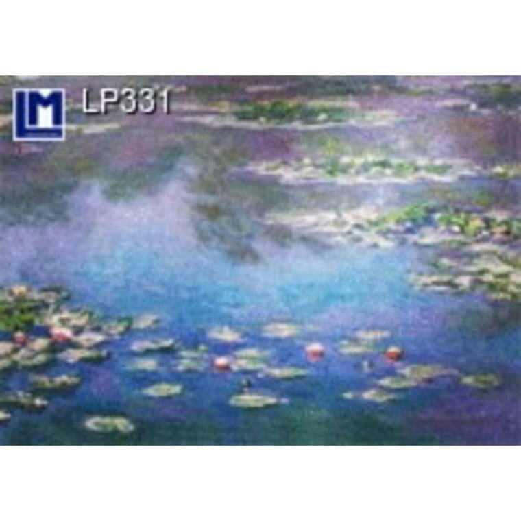 Postcard | 3D Lenticular Animation | Claude Monet flower pond