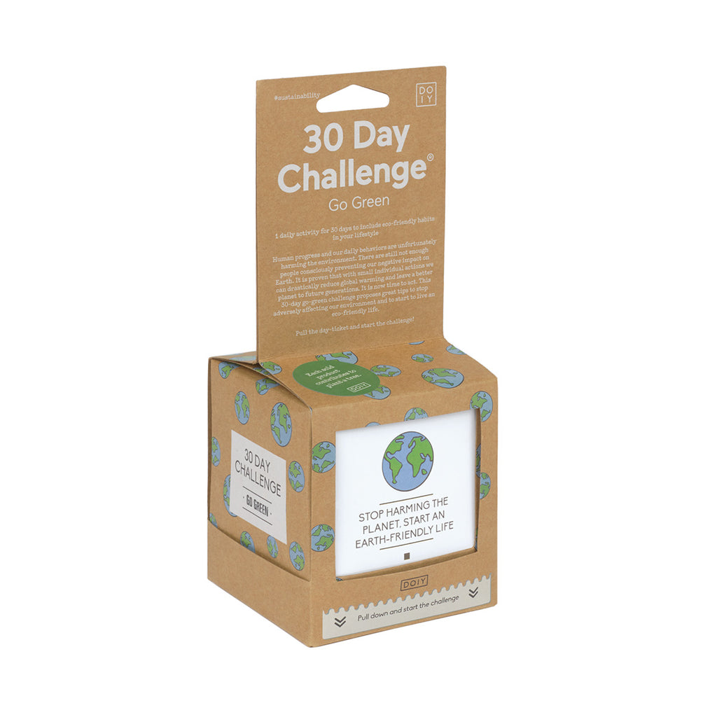 Activity Box | 30 Day Challenge | Go green
