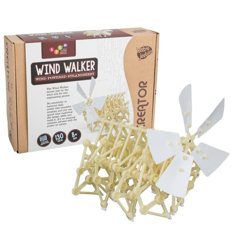 Image featuring the packaging of the Wind Walker with the build wind walker item in front